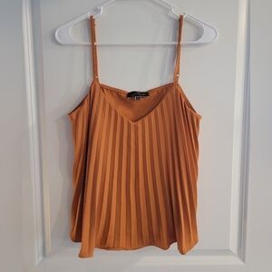 Blue Blush Rust Orange Tank Top